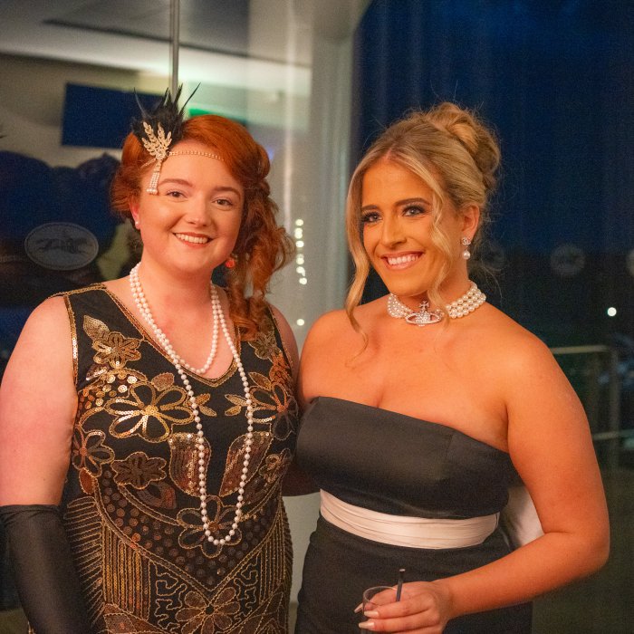 Charlotte and friend at the M & K charity ball at York Racecourse2