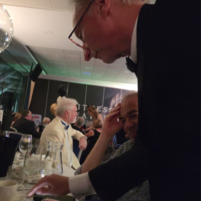 Magic Martin at the M & K charity ball at York Racecourse5