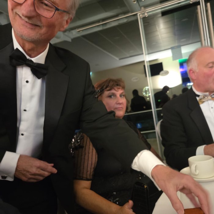 Magic Martin at the M & K charity ball at York Racecourse8