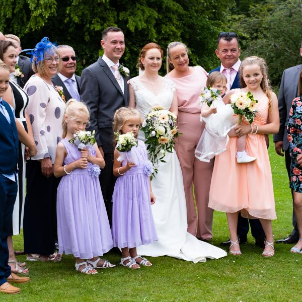 Magician at Nicola and Steve's wedding at Hardwick Hall near Sedgefield 4