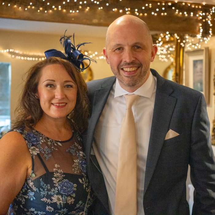 Guests at Phil and David's wedding party 7