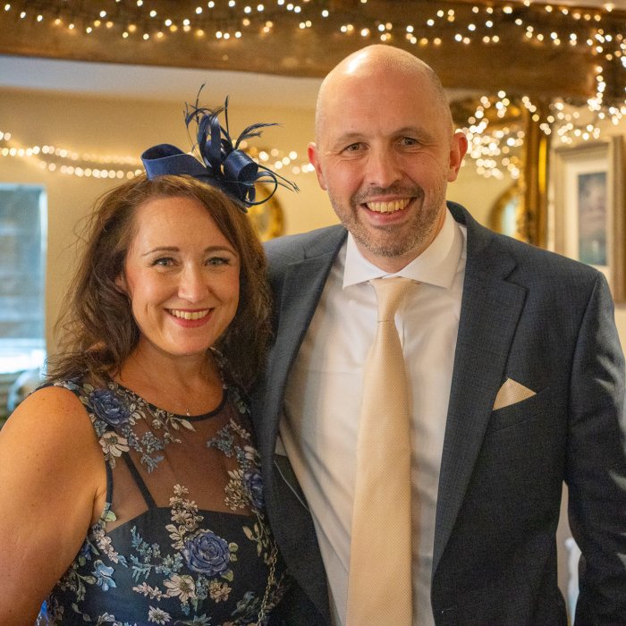 Guests at Phil and David's wedding party 6