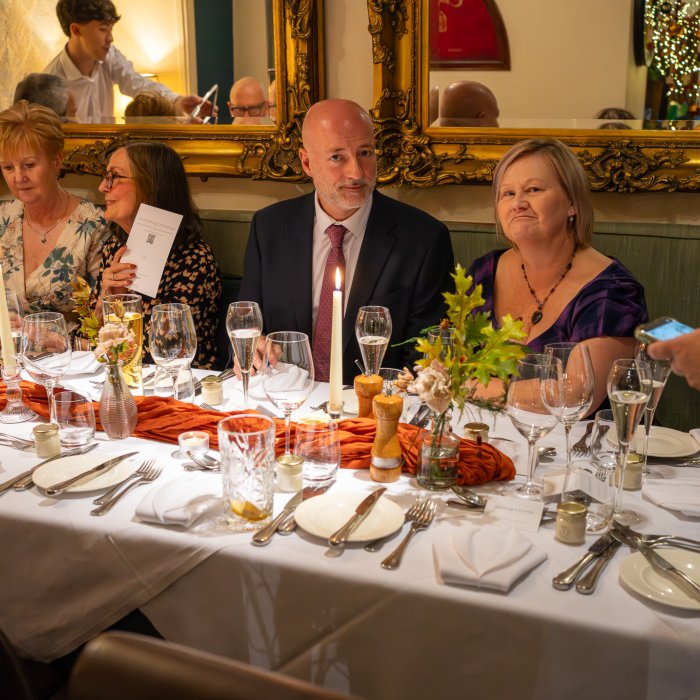 Guests at Phil and David's wedding party 2